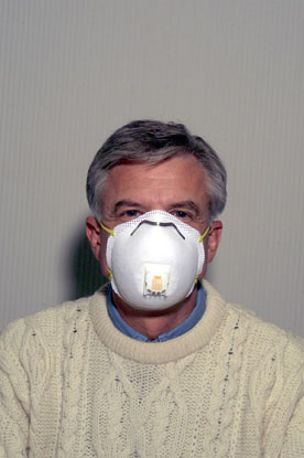 N-95 disposable respirator.