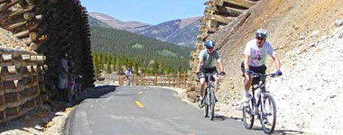 Bike path at California Gulch