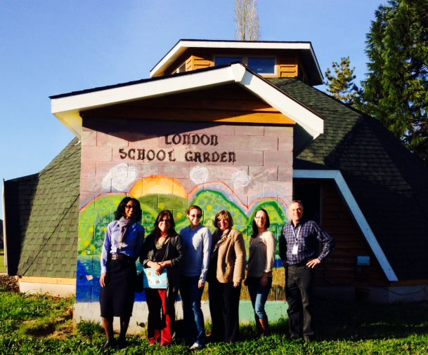 Mercury, Community and Me project team members: Alanna Conley(EPA), Naomi Hirsch(OSU), Molly Kile(OSU),Laurie Briggs(London School),Diana Rohlman(OSU), Bill Bechen(London School).