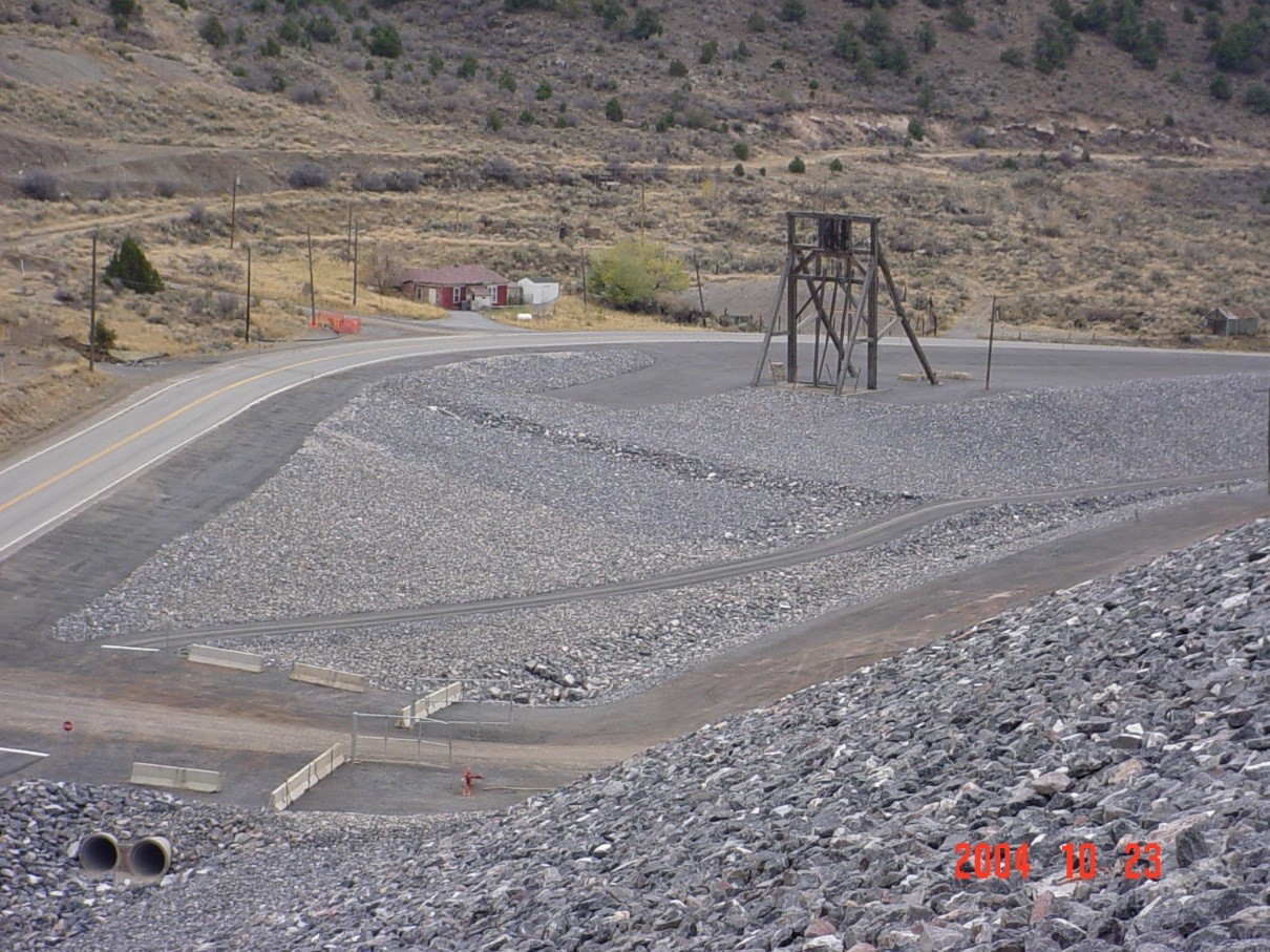 Restored Historic Bullion Headframe