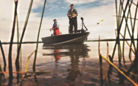 Image of men fishing in Northern Michigan