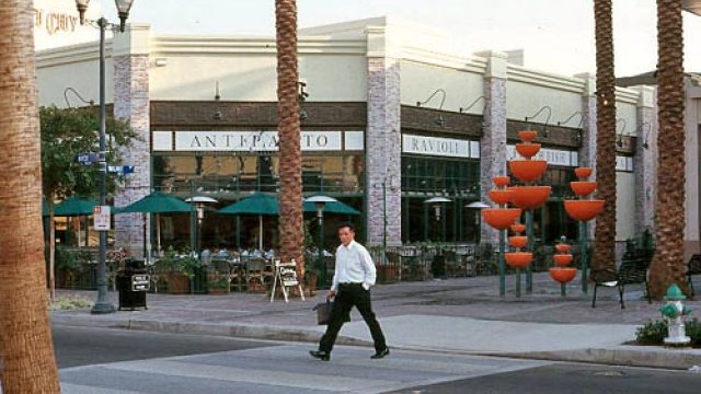 Downtown Brea Shopping Corner