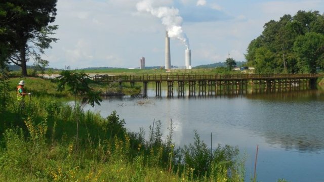 River after cleanup