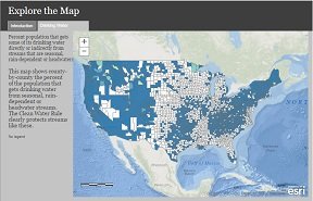 drinking water map