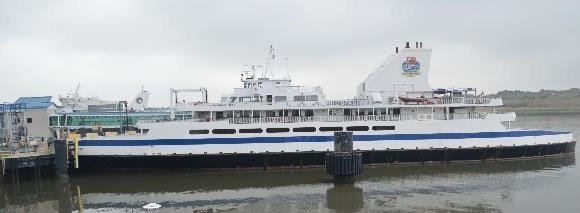 The Delaware Cape May-Lewes Ferry.