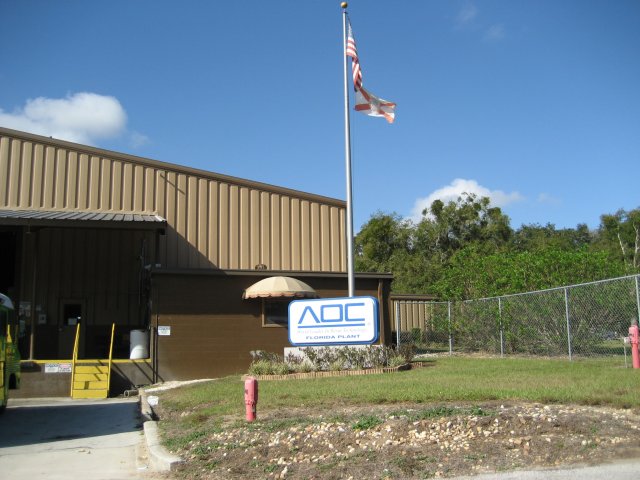 The entrance to Alpha Chemical