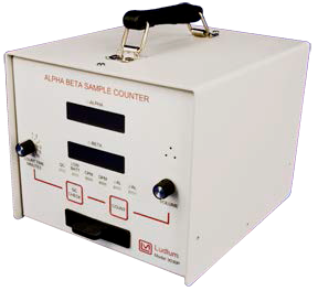 image of Ludlum Model 3030P sampling equipment