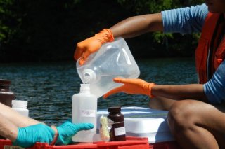 Water sampling in NCCA