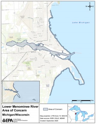 Lower Menominee River Area of Concern Michigan/Wisconsin