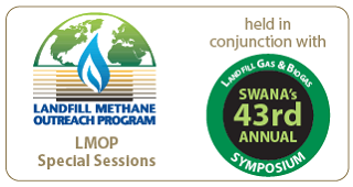 Graphic for LMOP Special Sessions and SWANA's Landfill Gas &amp; Biogas Symposium