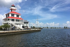 village blue lake pontchartrain lighthouse