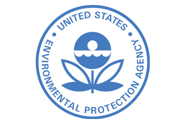 EPA seal light blue