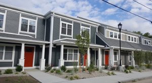 Affordable housing units completed in 2017 with support from EPA Brownfields grants (Photo Credit: Pawtucket Central Falls Development)