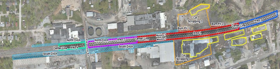 Work Area Map, June 20