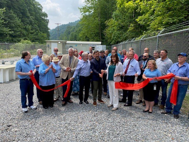 Officials Cut the Ribbon