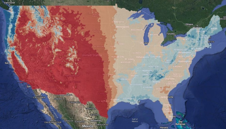 Average Annual Potential Water Balance 