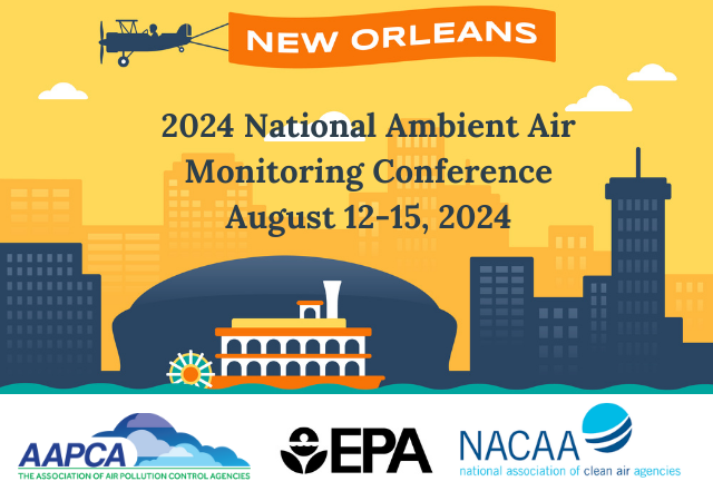 Flyer for the 2024 Ambient Air Monitoring Conference