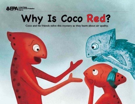 why is coco red?