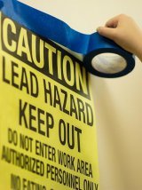 Caution Lead Hazard Keep Out