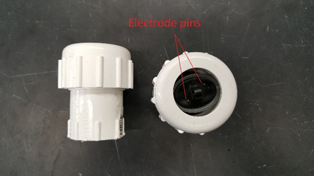 Stream Temperature, Intermittence, and Conductance (STIC) logger used to directly measure flow duration at instrumented study reaches. (photos: Cody Schumacher) 