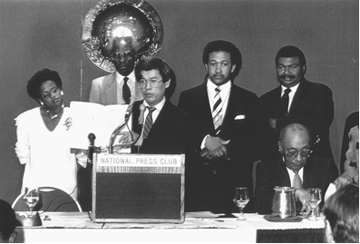 Charles Lee at the National Press Club for the Toxic Waste and Race Report release