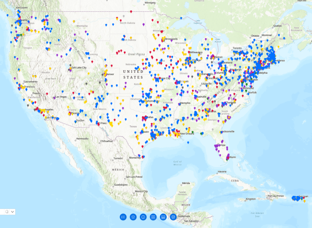 enforcement case map