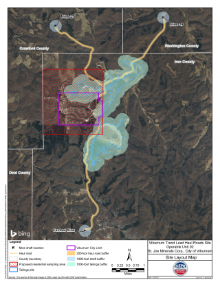 image of Viburnum FS site map