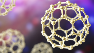 Image of sphere skeleton made from hexagons