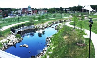 Meriden Green completed in 2016 (photo credit: Paul Testa).