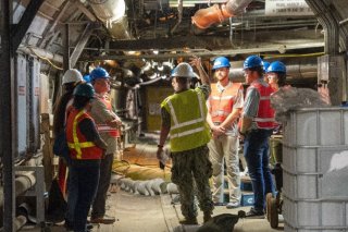 Briefing at Red Hill Facility