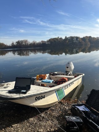 One of EPA's research vessels