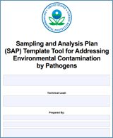 PDF cover of the Sampling and Analysis Plan (SAP) Template Tool