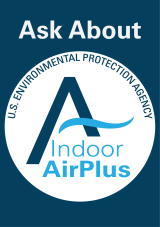 Promotional label of Indoor AirPlus V2 with new logo