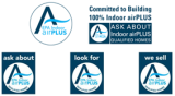 Indoor Air Plus logos